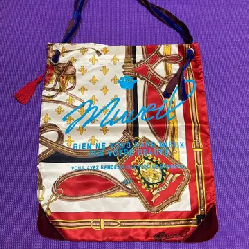 새상품급 뮤베일 MUVEIL 빈티지 스카프 백