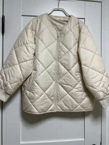 ITEMS 어반 리서치 충전솜 퀼팅 노카라 자켓 Free