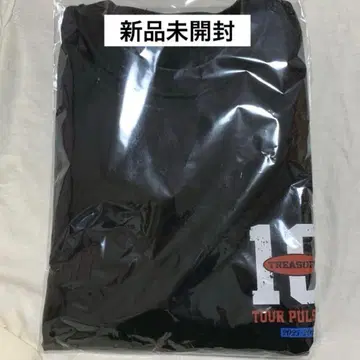 TREASURE PULSE ON 롱 슬리브 티셔츠 블랙 M 사이즈