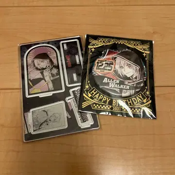 D.gray-man 생일 캔뱃지 명장면 디오라마 아렌 워커