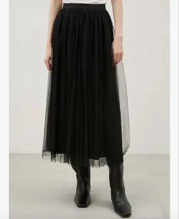 Mila Owen 롱 볼륨 샤샤 스커트 09WFS245106
