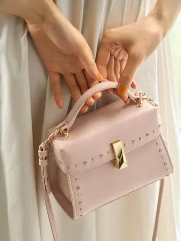 비쥬 스터드 미니백