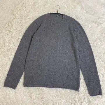 새상품급 제임스 퍼스 캐시미어 100% 니트 스웨터 1 그레이 남성용