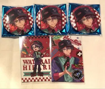 니지산지 와타라이 히바리 AGF 캔뱃지 폴라로이드