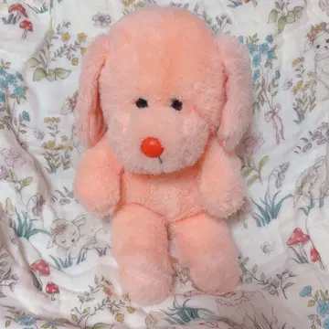 강아지 봉제 인형 빈티지 80년대
