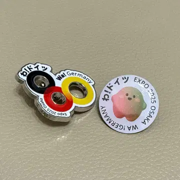 박람회 독일 핀 배지