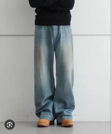 O별주 NEONSIGN 인디고 블루 데님 사이즈 46