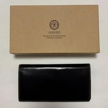 GANZO 브라이들 캐주얼 장지갑 블랙