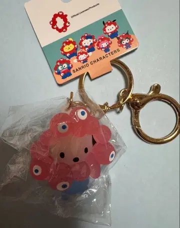 산리오 미야쿠미야쿠 클리어 컬러 키링