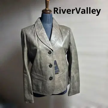 새상품! RiverValley 경량 부드러운 라무 가죽 자켓