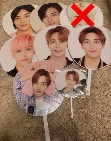 SEVENTEEN 부채 8장 세트