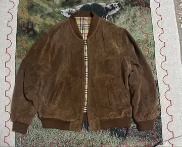 JIGE 브라운 스웨이드 자켓