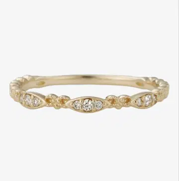 agete K10 다이아몬드 반지 13호