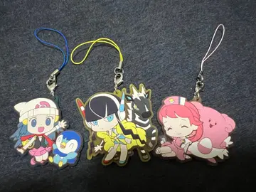 포켓몬 트레이너즈 러버 스트랩 카밀레 이슬이(히카리) 조이