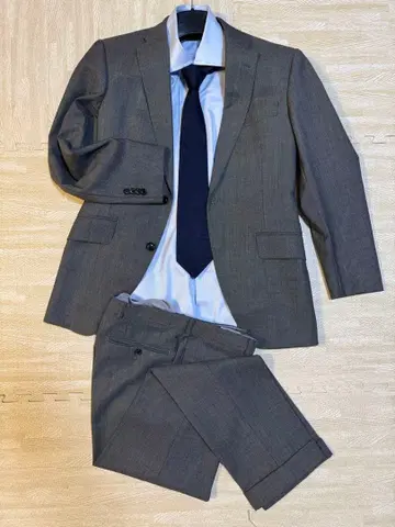 아자부 테일러 카노니코 셋업 그레이 무지