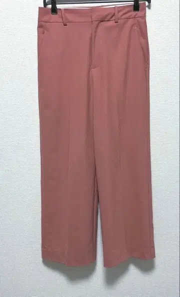 caban 울 포플린 세미 와이드 팬츠