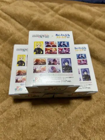 프로세카 콜라보 앙상블 스타즈 클리어 에피카 미개봉 3box