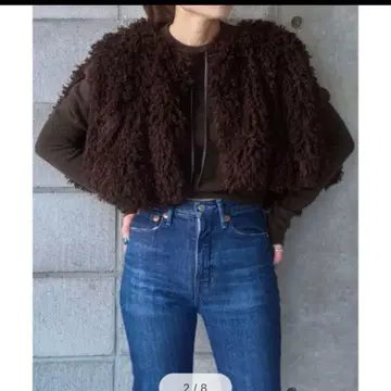 [ Pasterip ] Curly fur cape vest