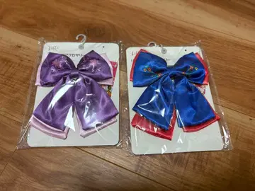 라푼젤 백설공주 리본 머리끈 2개 세트