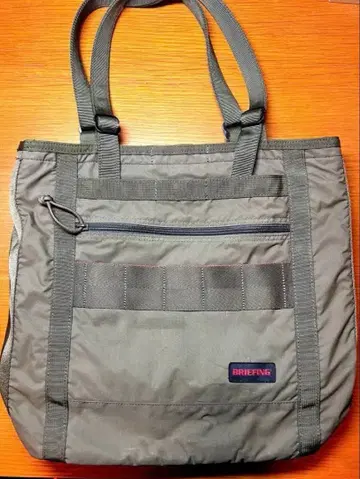 BRIEFING SHOT BUCKET 토트백 카키