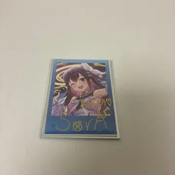 토키노소라 생일 기념 2024 폴라로이드풍 브로마이드 카드