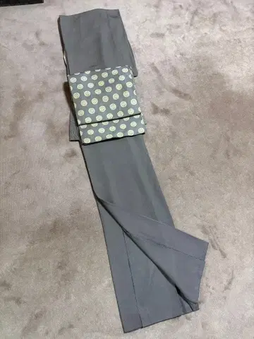 에도 코몬 만지 기모노 고급품