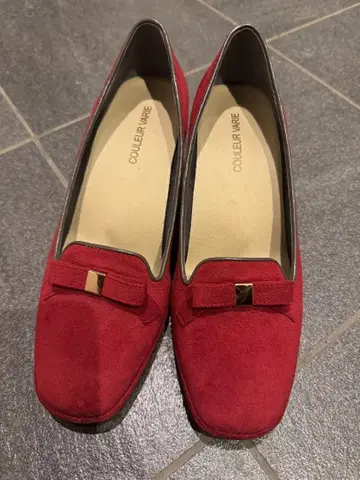 크롤 발리에 여성 신발 새상품급! 레드 계열 24cm