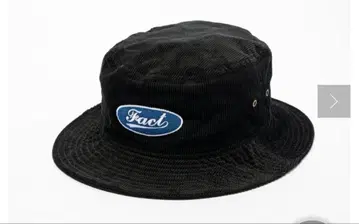 후즈후 갤러리 COOPER FACT 코듀로이 버킷햇 블랙 2