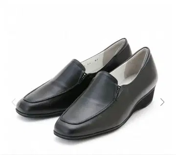 컨디션 최상 yoshinoya 천연 가죽 슬립온 22cm