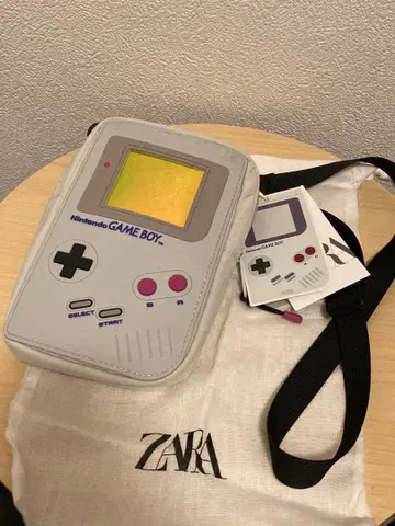 새상품 ZARA 닌텐도 게임보이 바디백 미니 숄더 파우치