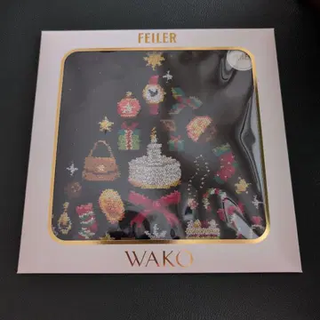 페이 x 와코 WAKO TREE 타월 손수건 블랙