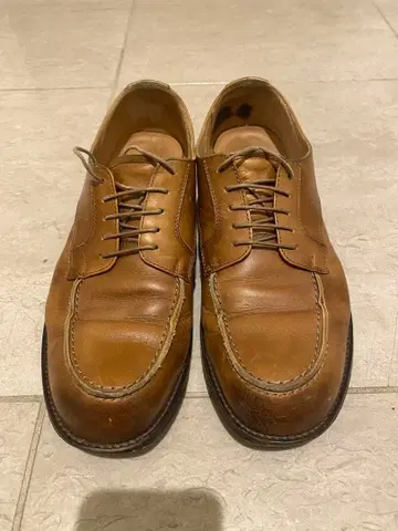파드로네 DERBY PLAIN TOE 가죽 신발