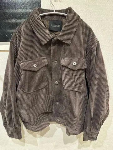 DOUBLE NAME 코듀로이 자켓