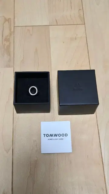 가격 인하 상담 가능 TOMWOOD 실버 오벌 오픈 반지 톰우드
