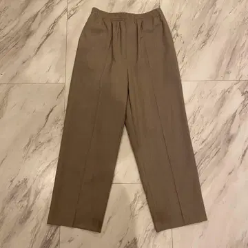 AURALEE 론 헤르만 별주 트로피컬 이지 슬랙스 팬츠 0 BEG