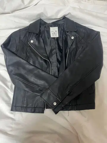 인조 가죽 라이더 자켓 as know as plus