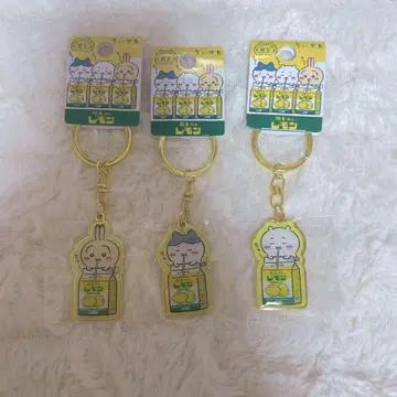 치이카와 (먼작귀) 지역 한정 키링 도치기 레몬