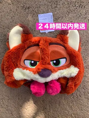 택 포함 새상품 닉 팬캡 주토피아 디즈니 리조트