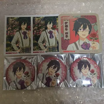 세이부엔 유원지 레트로즈 파티 사계절 캔뱃지 브로마이드 코스터