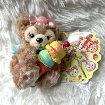 택 포함 새상품 셰리 메이 봉제 인형 키링 아이스크림 포함