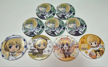 진격의 거인 아르민 캔뱃지 세트