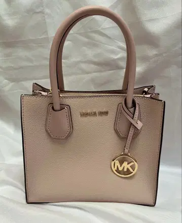 MICHAEL KORS 마이클코어스 라이트 베이지 계열 핑크 숄더백