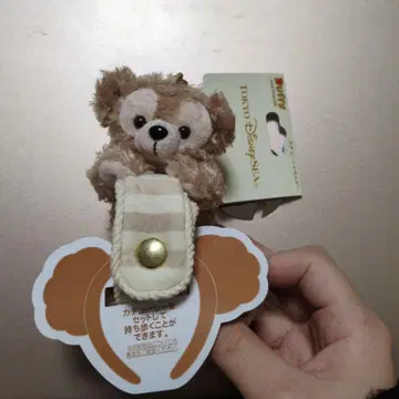더피 봉제 인형 머리띠 홀더