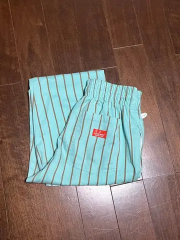 [레어] cookman 스트라이프 셰프 팬츠