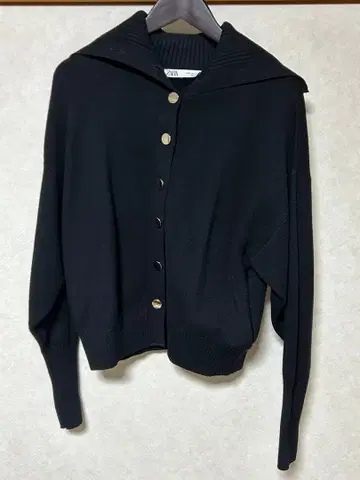 ZARA 블랙 가디건 S 사이즈