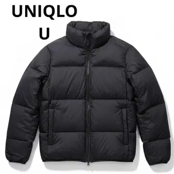 유니클로 U 볼륨 다운 자켓 BLACK M