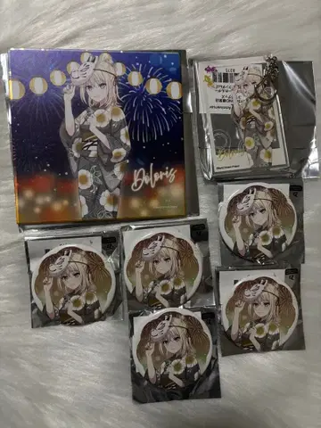 뱅드림 JOYSOUND 도리스 삼각 하츠카 콜라보 굿즈 세트