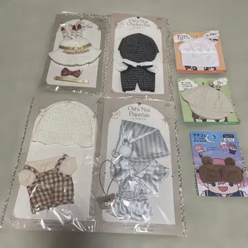 쓰리코 최애 봉제 인형 코스튬 세트