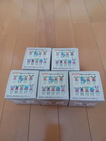 애니메이션 캐릭터 5세트