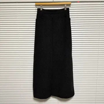 AURALEE A라인 턱 스커트